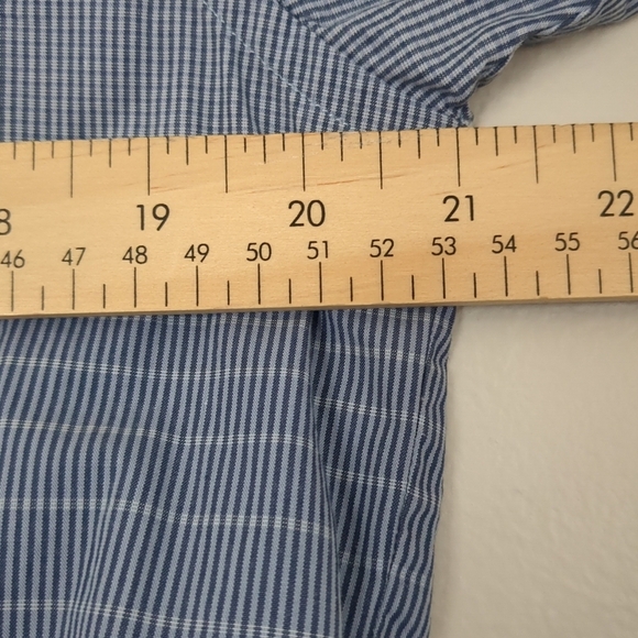 Tommy Bahama Button Down Shirt Mens Medium Clour Block Striped Casual Office - Picture 8 of 11